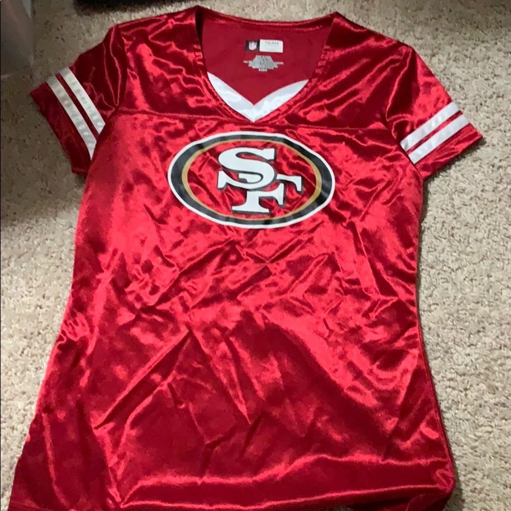 49ers jersey style shirt